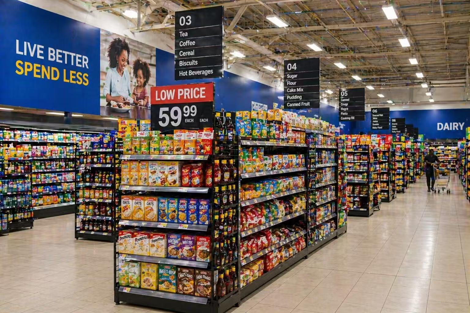 Ultimi blog aziendali su Il boom del commercio al dettaglio in Tanzania: le mensole dei supermercati a doppio lato sono la chiave per ottimizzare lo spazio e migliorare l'esposizione dei prodotti