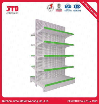 Scaffale di negozio di Tego Gondola Display Shelving Convenience metallico
