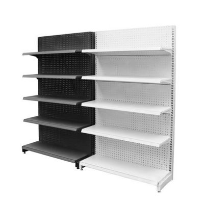 Sistema di scaffalature personalizzato per supermercati con capacità di carico e installazione senza sforzo