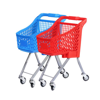 Facile da usare cartone di shopping per bambini di plastica colorata del supermercato