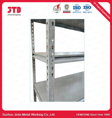 Rivestimento leggero della polvere di stoccaggio di Gray Rivet Rack Shelving For