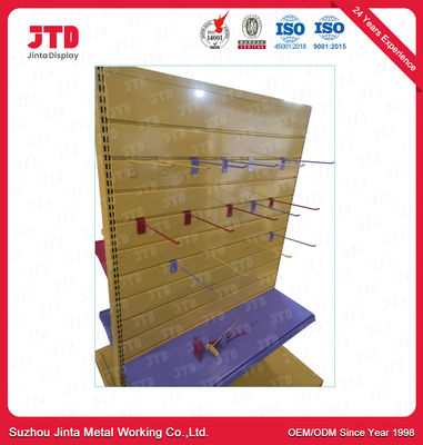 comprare La scaffalatura dell'esposizione del metallo dell'OEM variopinta con le ruote spolverizza rivestito online manufacture