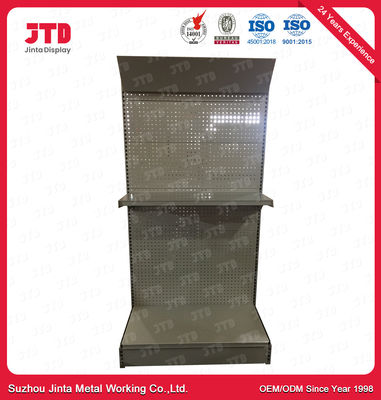 comprare 2 strati dello scaffale grigio di Mini Supermarket Racks Steel Q195 900mm online manufacture