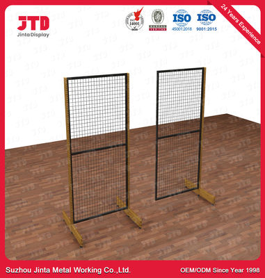 comprare Esposizione della gondola dello SGS che accantona lo scaffale nero del cavo di 1500mm con i ganci online manufacture