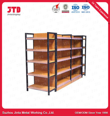 comprare Gondola di legno d'acciaio Q195 che accantona 1200mm 1800mm scaffale di stoccaggio di 5 file online manufacture