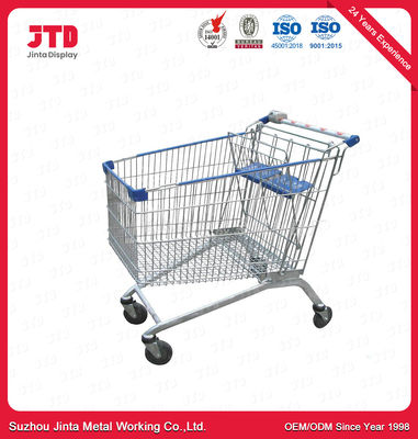 comprare Carretto resistente di compera d'acciaio della drogheria dell'OEM del carrello da 210 litri online manufacture