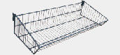 comprare supporto a file del canestro del cavo di 1000mm del metallo rivestito bianco della scaffalatura 300mm online manufacture