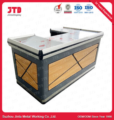 comprare Contatore di contanti ministeriale 4FT del deposito della cassa 5FT del supermercato di Brown online manufacture