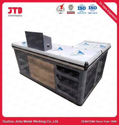 comprare CE nero L contatore di Till Counter del supermercato di contanti di forma per il negozio online manufacture