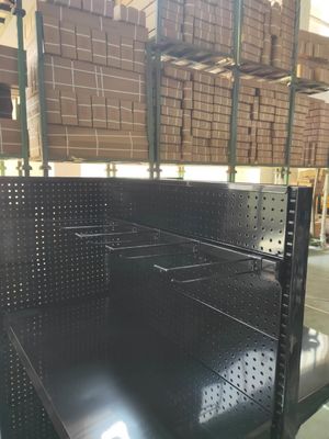 Ganci singoli o doppi d'acciaio per il certificato dello SGS dello scaffale del supermercato
