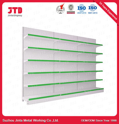 Scaffale di negozio di Tego Gondola Display Shelving Convenience metallico