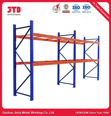 Racking d'accantonamento industriale su misura del metallo dello scaffale dello scaffale di stoccaggio del magazzino