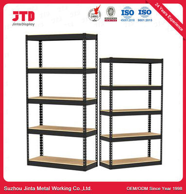 Rack di ripostiglio in acciaio galvanizzato senza bulloni regolabile per garage / magazzini / uffici
