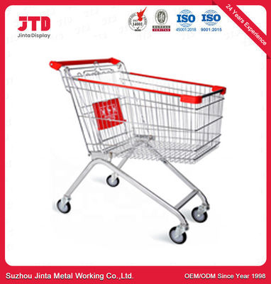 Supermercato Camionetti di shopping Negozio di convenienza 90 / 100 / 120L Camionetto di magazzino
