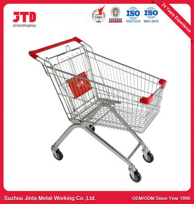 Supermercato Camionetti di shopping Negozio di convenienza 90 / 100 / 120L Camionetto di magazzino