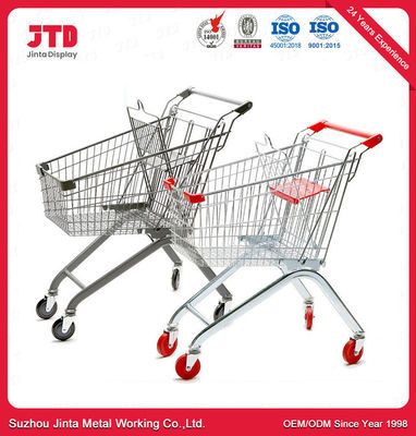 Supermercato Camionetti di shopping Negozio di convenienza 90 / 100 / 120L Camionetto di magazzino