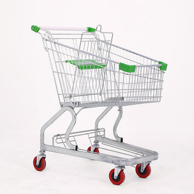 Supermercato Supermercato Metallizzato Carrello di shopping con colori personalizzati e ruote di gomma