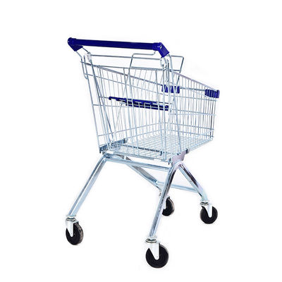 60L - 240L Metallo Acciaio filo alimentare carrello di acquisto pieghevole carrello di acquisto