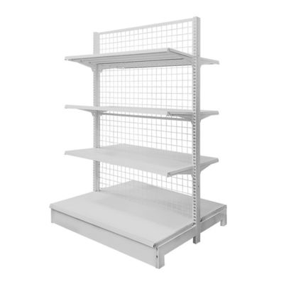 Wire Mesh Supermarket Gondola Display Rack Menù Rack Wire Display Rack