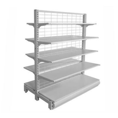 Wire Mesh Supermarket Gondola Display Rack Menù Rack Wire Display Rack