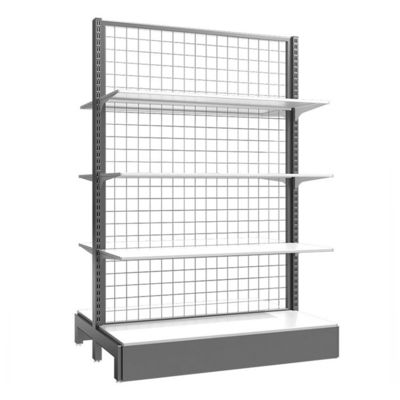 Wire Mesh Supermarket Gondola Display Rack Menù Rack Wire Display Rack