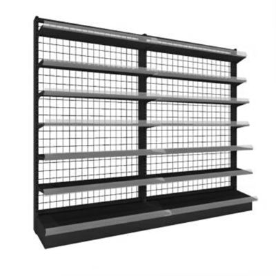 Wire Mesh Supermarket Gondola Ripiani Display Rack Store Ripiani Display Wire