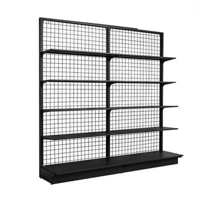 Wire Mesh Supermarket Gondola Ripiani Display Rack Store Ripiani Display Wire