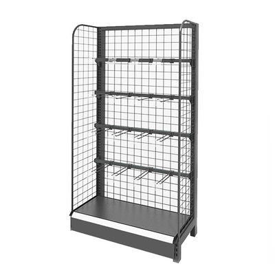 Scaffale per display con due fili laterali