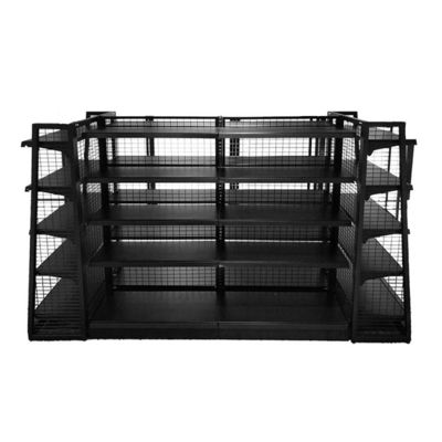 Supermercato Wire Display Rack Ripiano per rivenditori su misura Gondola Mesh Shelf
