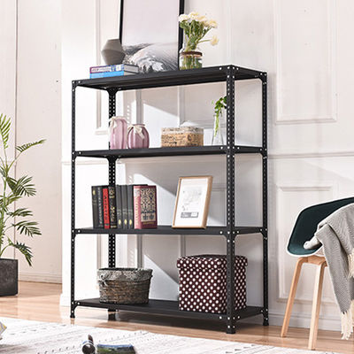 Metallo 4 scaffale rivetto senza bulloni scaffalatura per garage di stoccaggio scaffalature metalliche