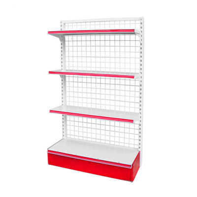 Supermercato Retail Store Metal Wire Mesh Gondola Mensola di ripiani