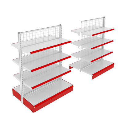 Supermercato Retail Store Metal Wire Mesh Gondola Mensola di ripiani
