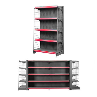 Wire Mesh Back Panel Metal Wire Display Shelf per il supermercato e il negozio al dettaglio