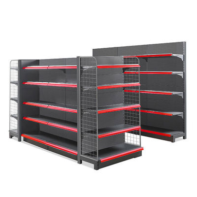 Wire Mesh Back Panel Metal Wire Display Shelf per il supermercato e il negozio al dettaglio