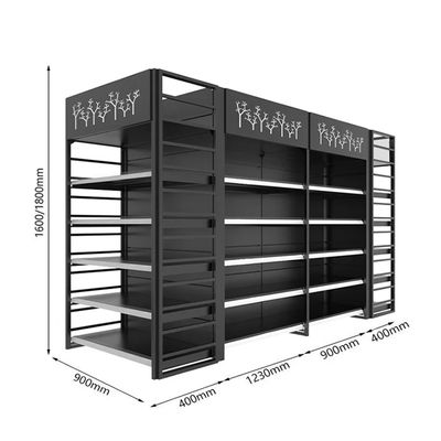 Rack per vetrine / scaffali a gondola per supermercati