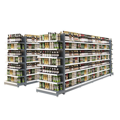Negozio conveniente Gondola Ripiani vendita al dettaglio Supermercato Negozio Display Rack Ripiani
