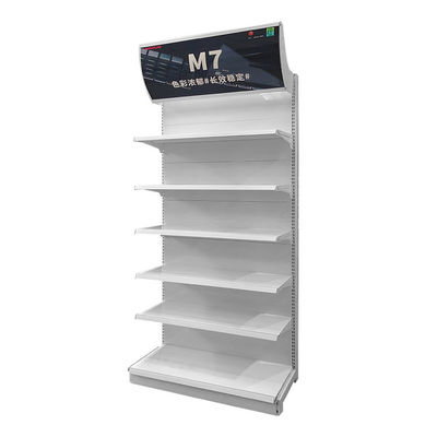 Gondola ripiani di negozi di comodità supermercati pesanti ripiani metallici scaffalature OEM