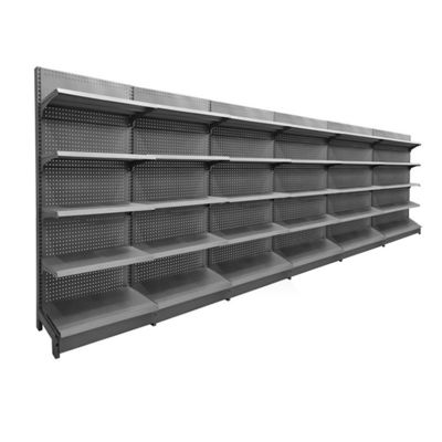 Display a doppio lato a gondola scaffalatura supermercato negozio di alimentari scaffalatura