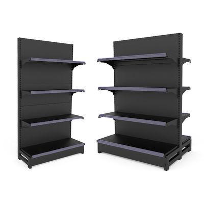 Display Rack per negozi di alimentari personalizzati 5 strati Supermercato Gondola Ripiano per display in metallo
