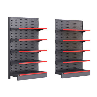 Display Rack per negozi di alimentari personalizzati 5 strati Supermercato Gondola Ripiano per display in metallo