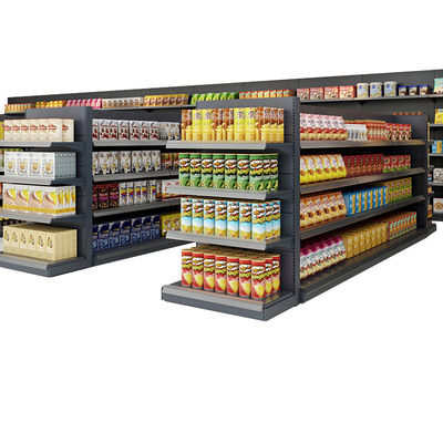 Supermercato Gondola Display Rack per negozi al dettaglio