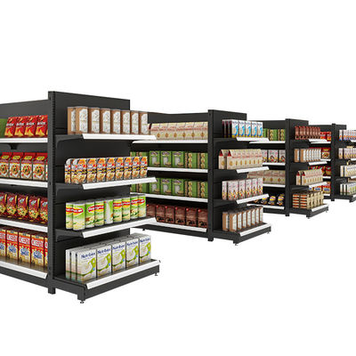 Ripiani di supermercati OEM / ODM Metallici Ripiani di vetrina Ripiani per prodotti al dettaglio Negozio Supermercato