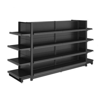 Quattro lati Display Metal Rack Mensola Supermercato Pubblicità Gondola Mensola