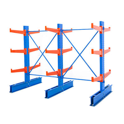 Cantilever rack per magazzini di stoccaggio personalizzabili con capacità di peso 500-3000 kg/strato