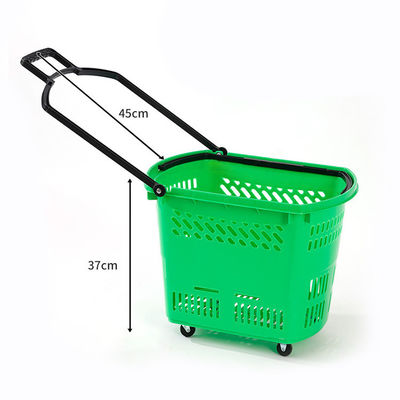 Cesto per carrelli in plastica in polipropilene da 18 litri per una pulizia facile e comoda