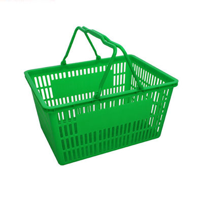 Cesto di plastica convenienza personalizzabile per la spesa in supermercato
