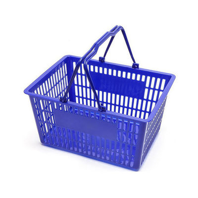 Cesto di plastica convenienza personalizzabile per la spesa in supermercato