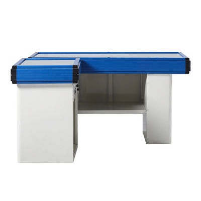 Larghezza 550-1200 mm Conti di cassa del supermercato Tavola in acciaio inossidabile Conti di cassa al dettaglio