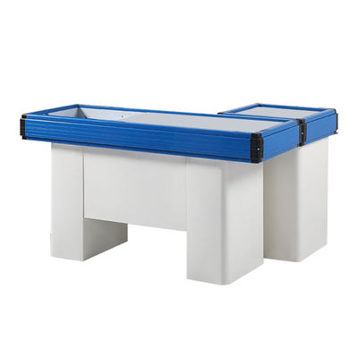 Larghezza 550-1200 mm Conti di cassa del supermercato Tavola in acciaio inossidabile Conti di cassa al dettaglio