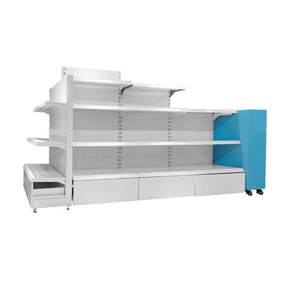 Ripiani per display di supermercati in acciaio laminato a freddo per esigenze di display personalizzate